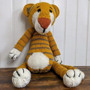 Meet Elliot - Hand made Tricot Tiger baby birthday gift 23 inches